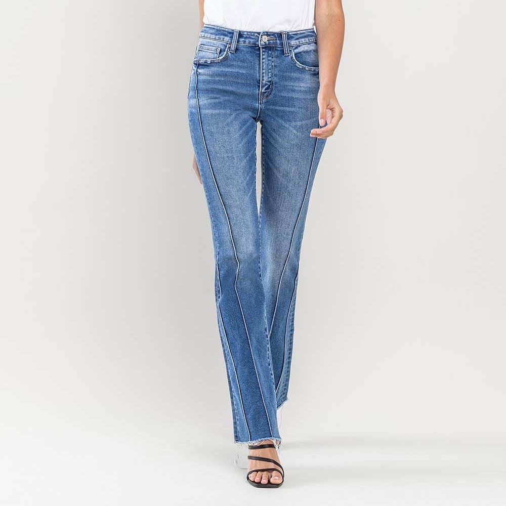 Women’s vintage style flare jeans